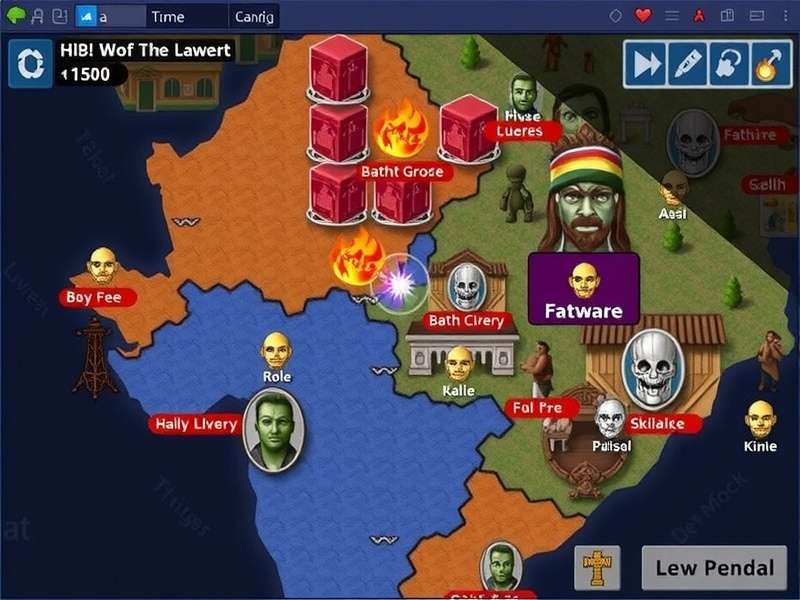 Pixel Conflict India gameplay screenshot